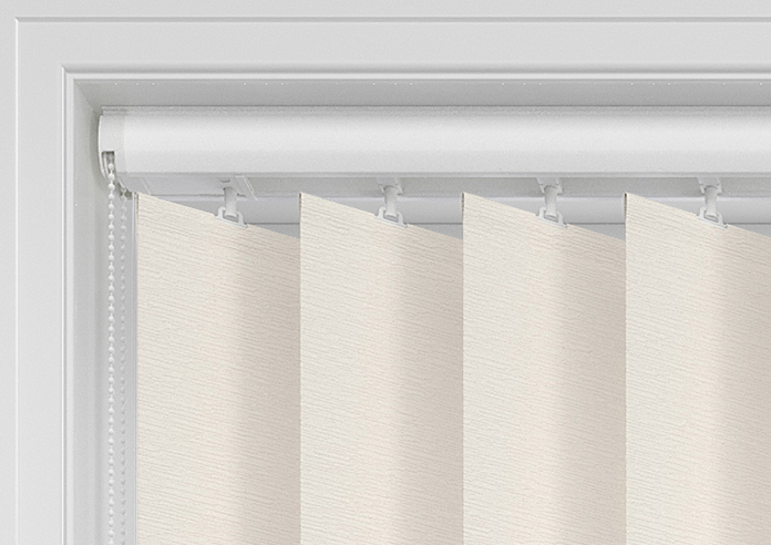 Toulouse (Blackout), Textured Brown - Vertical Blind - Image 12